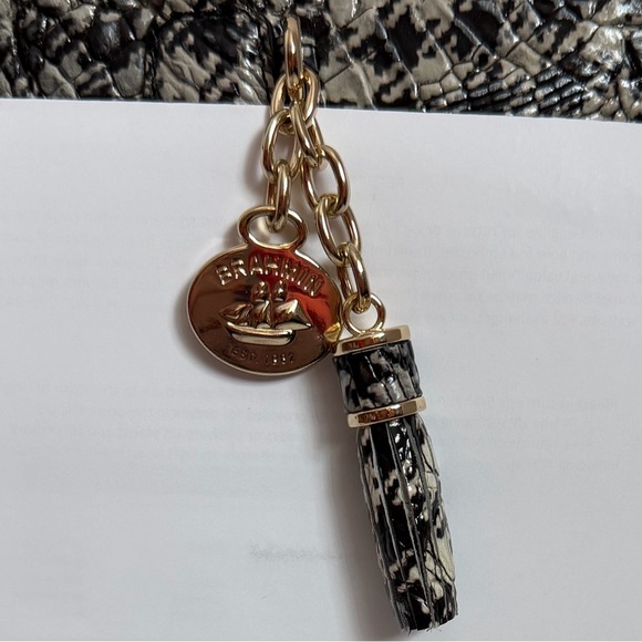 Brahmin - Medium Asher - Houndstooth Ombre Melbourne - Excellent Condition - Picture 10 of 15